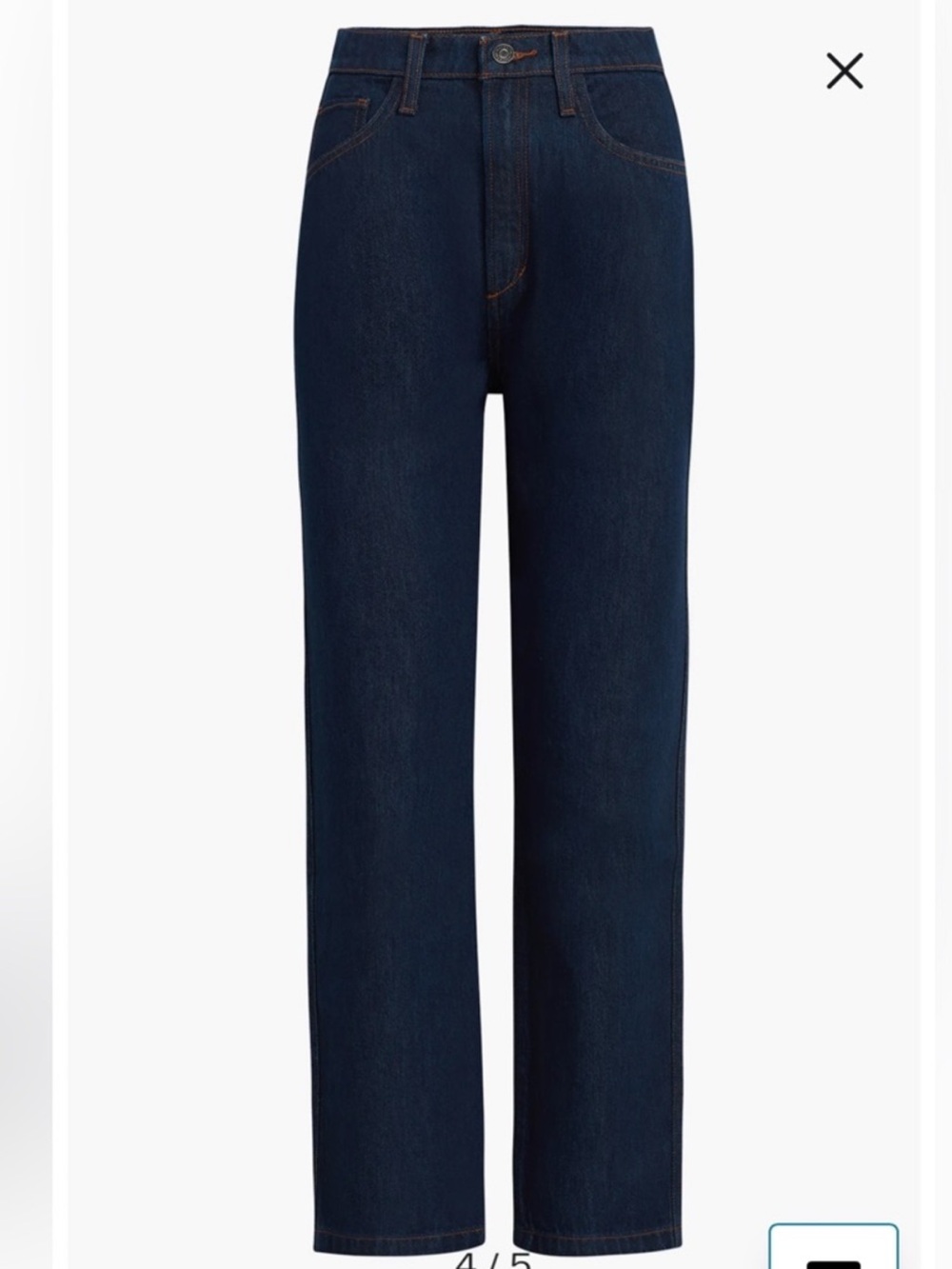 FAVORITE DAUGHTER High Rise Valentina Straight Jeans in Manchester, sz 27